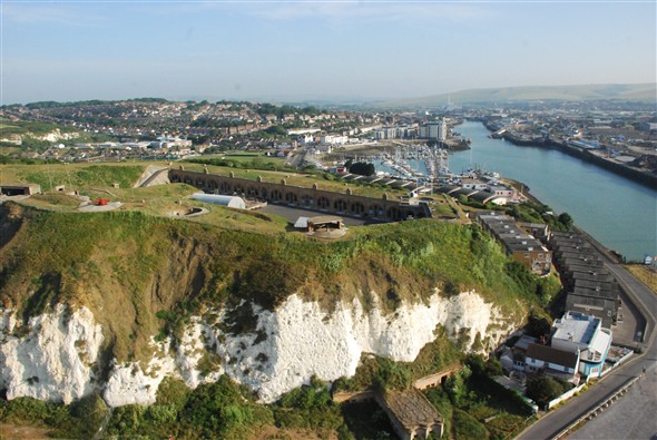 Photo:Newhaven Fort and Harbour